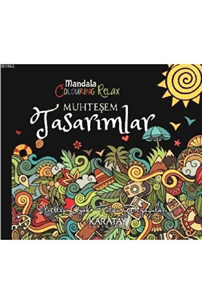 Genel Markalar Muhteşem Tasarımlar - Mandala Colouring Relax