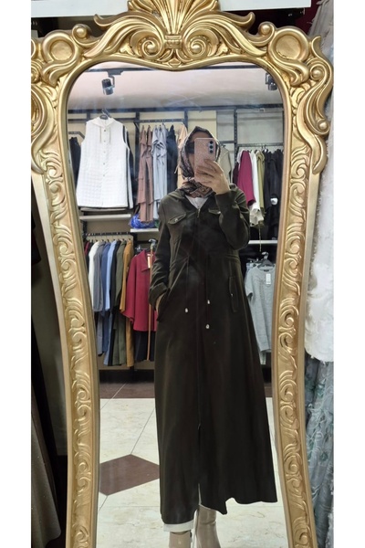 Mintaş Kapşonlu trençkot