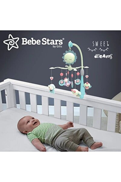 bebe stars Musical carousel, Bebe Stars, With 4 toys, With melodies and nature sounds, 0 months+, Green