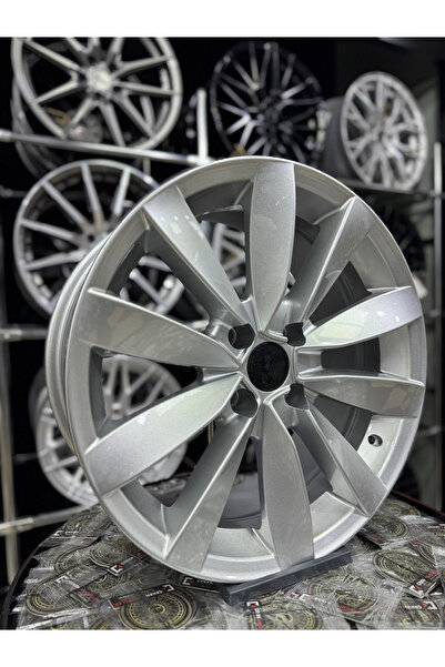 RC 17'' 4x100 LUGANO SİLVER JANT MODELİ( 4 ADET)