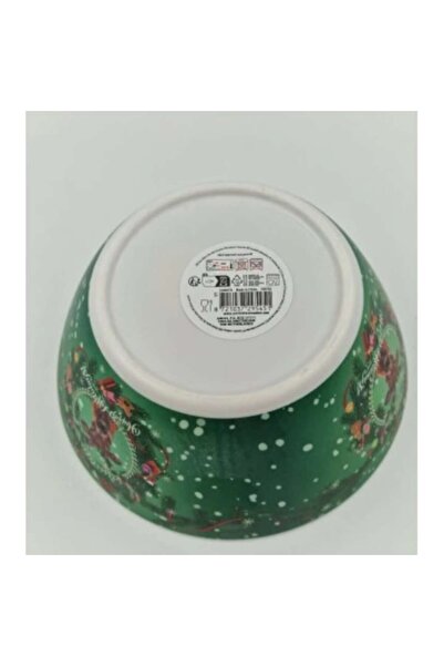 OEM Christmas-themed Green Bowl