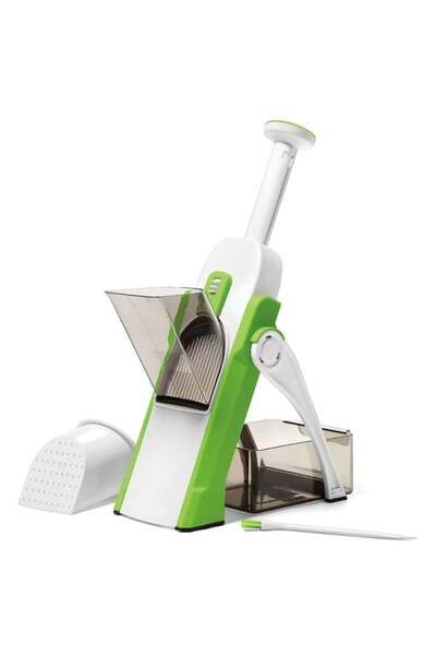 hotzeass Multifunctional Vegetable Slicer, 30 Types of Cuts, Manual, Foldable...