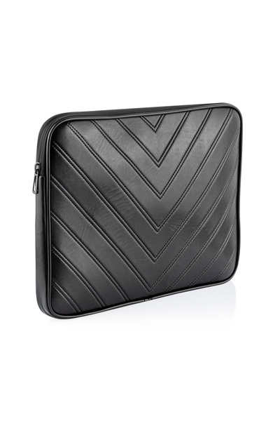 NS reliable Notebook Laptop MacBook Bag Faux Leather 9-12 Inch - 800-Plain Light Pink