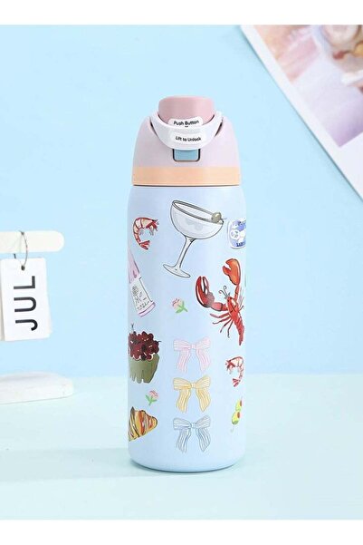 owala زجاجة مياه معزولة من الفولاذ المقاوم للصدأ مع ماصة، سعة 32 أونصة