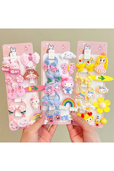 Virago Set de cleme pentru copii model nou, 15 bucăți, albastru