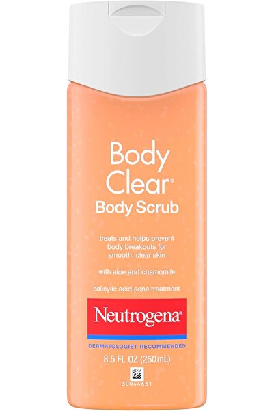 Neutrogena Body Clear Oil-Free Acne Body Scrub with 2% Salicylic Acid, 8.5 fl oz