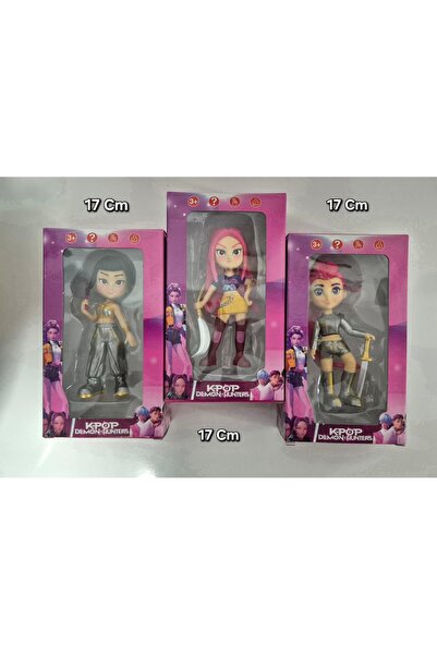 OEM Set 3 Figurine K Pop Demon Hunters (17cm)