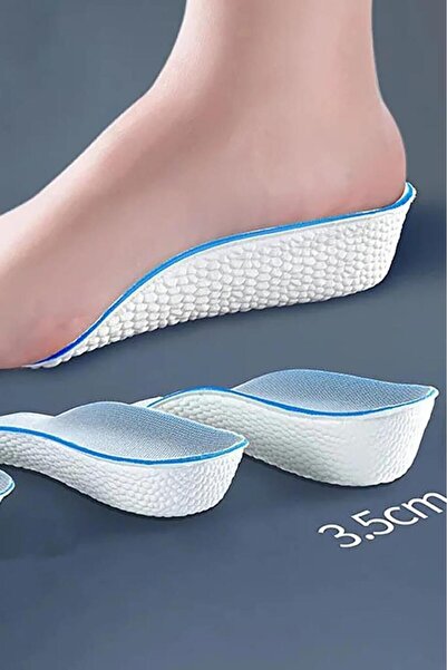 Elioure 3.5 cm Kadın Gizli Topuk Yükseltici Boy Uzatıcı Ortopedik Tabanlık Kö...