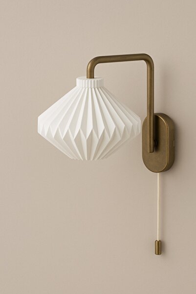 Limon 3D Desing شمعدان أوريجامي عصري |   جسم ديكوري |   مفتاح بسلك |   مصباح حائط بسيط