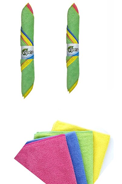 Dorsa 4 Cleaning Cloths X 2 Packs, Total of 8 Cloths