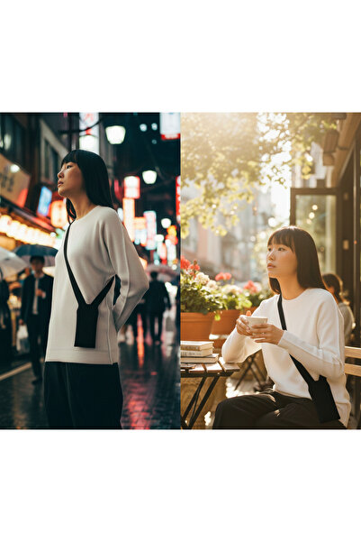 Generic Minimalist Crossbody Mobile Phone Bag with Wide Strap – Lightweight & Stylish Carry Case