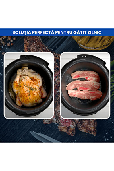 OferteTop Multifunctional Electric Pot, 6 Liters, 900W, 12 Automatic Programs