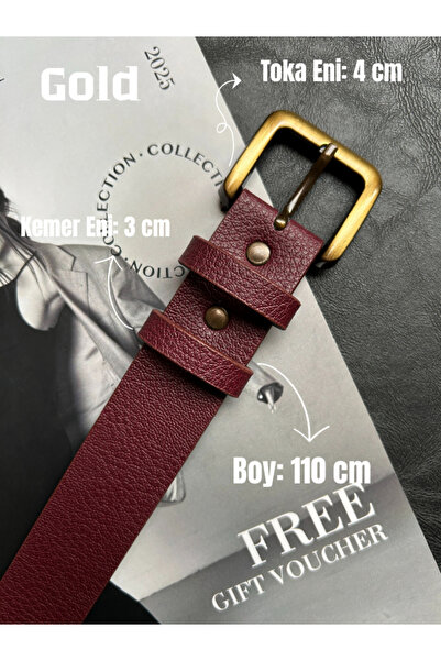 LİA KEMER Loyal Rectangular Patterned Women's Antique Vintage Buckle Belt Coat Belt Dress Belt Trouser Belt