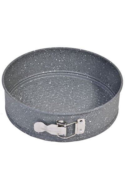 BREZIUM Detachable round baking tin, 24x7 cm, Black,