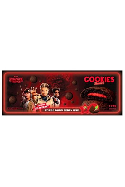 Netflix Cookie Yummers Stranger Things Chocolate Strawberry, strawberry filling, 135 g