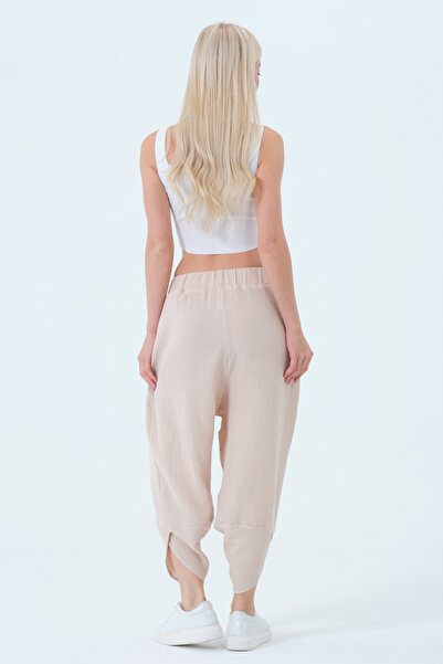 RELAXL 2XS-10XL 100% βαμβακερό μουσελίνα μπεζ φαρδύ ρούχο διαλογισμού