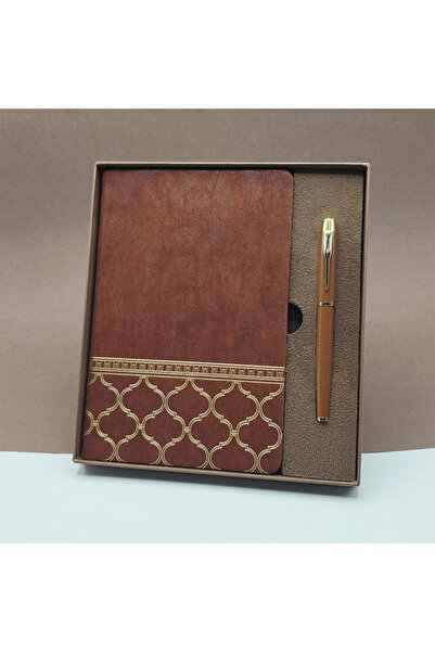Skygo Teacher's Day Gift Boxed Leather Notebook Pen Set