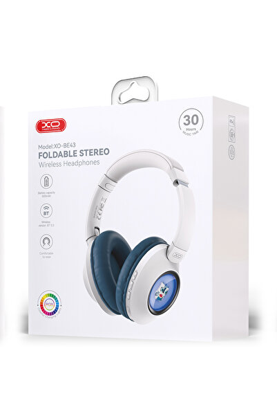 Xo Casti Wireless (BE43) , On Ear, BT 5.3, 600mAh, Blue
