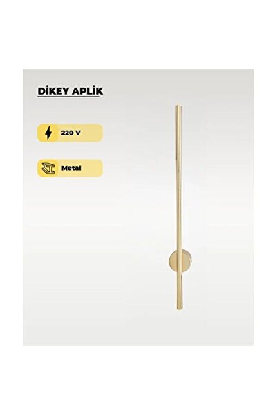 ROSE LIGHTING Ledli Cubuk Aplik Eskitme Renk 70 cm Duvar Apliği ( Elektrikli )