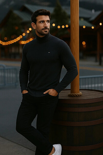 comstar Pulover lung pentru bărbați, iarna basic