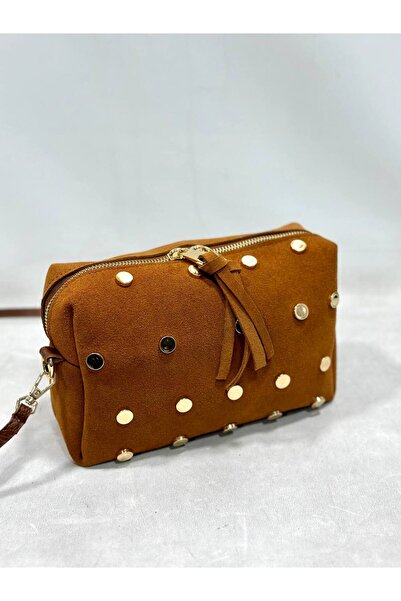 My Easy Shop Women's Bag Gakiki Suede Leather Trock Shoulder Bag