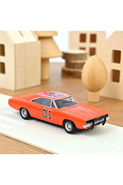 Norev Macheta auto, Dodge Charger Orange 1969 General Lee Jet-car 1:43