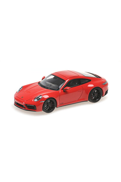 Minichamps Macheta auto, PORSCHE 911 (992) CARRERA 4 GTS – 2019 – RED 1:43