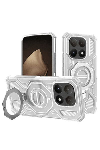 Techsuit Xiaomi 15 T Carbon Shield PRO, бял