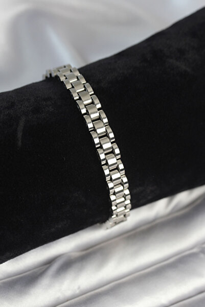 Skygo 316L Steel Silver Color 7 mm Thickness Men's Bracelet - Tj-Eb3765