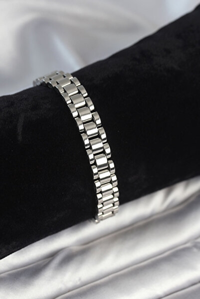 Skygo 316L Steel Silver Color 9 mm Thickness Men's Bracelet - Tj-Eb3771
