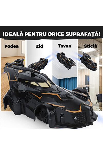 UNİBOX Children's Remote Control Car, Wall Climber, Anti-Gravity, Climbs Walls,