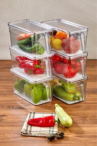 king house Buzdolabı Düzenleyici Saklama Kabı