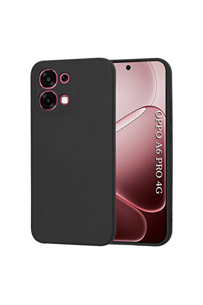 Techsuit Husă din silicon Oppo A6 Pro 4G SoftFlex, neagră