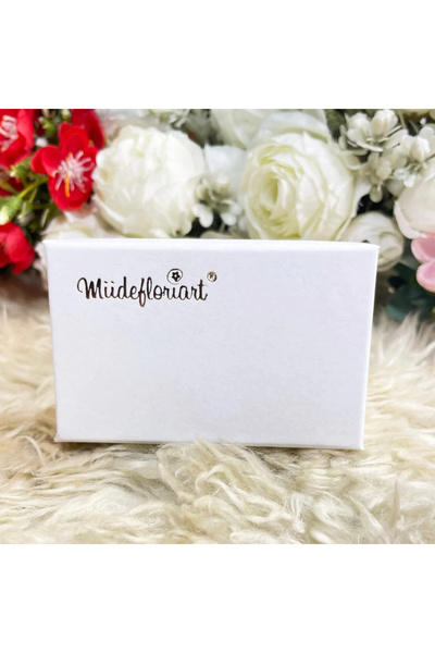 Miidefloriart Cercei Round Stones Chaton Flower SS24, model 435