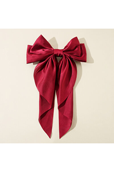 Virago Satin Big Bow Automatic Buckle-5