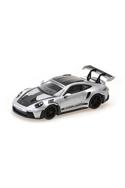 Minichamps Macheta auto, PORSCHE 911 (992) GT3RS – 2022 – SILVER W/ WP BLACK ...