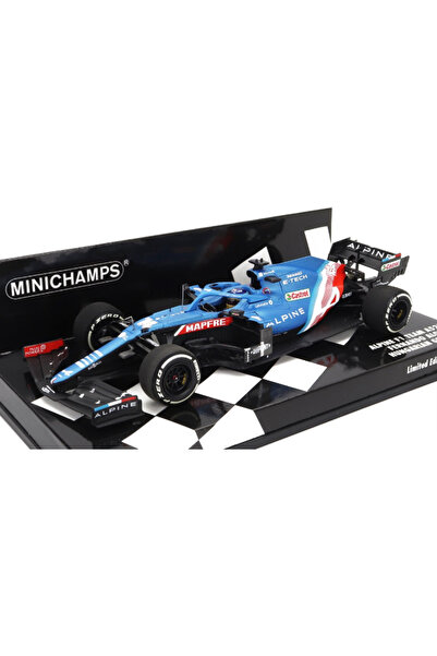 Minichamps Macheta auto, ALPINE F1 TEAM A521 – FERNANDO ALONSO – GP UNGARIA 2...