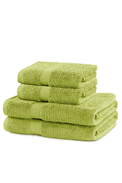 Deco King Set of 4 bath towels, 100% cotton, 525 g/m2, Marina, 2x70x140 cm, 2x50x100 cm, varnished
