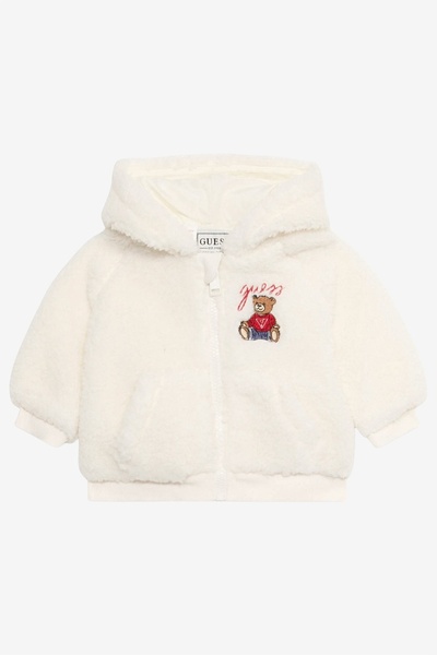 Guess Soft Sherpa Ls Hoodie