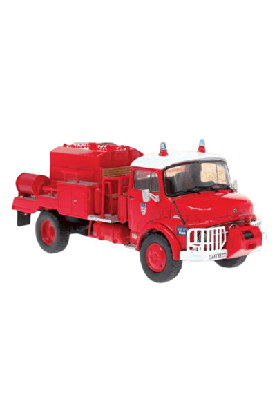 Atlas Macheta auto, Camion de pompieri Mercedes-Benz LAF 911 Franța 1973, roșu 1:43