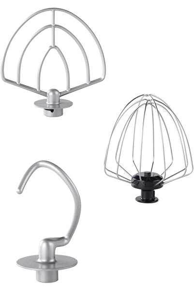 Lawazim Professional 7L Stand Mixer - 1200W, Silver, Stainless Steel Bowl (Model 05-2150-01)