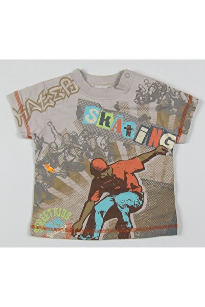 Primii Pasi Tricou baieti, S25411, Primii Pasi, 18-24L,bej