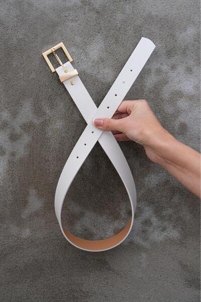 MODAM HİFA Cureaua de damă cu cataramă pătrată aurie Curea pentru pantaloni Curea pentru rochie Curea pentru talie Curea pentru corp Curea pentru cămașă