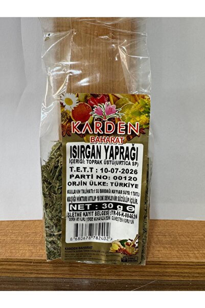 ISIRGAN YAPRAĞI