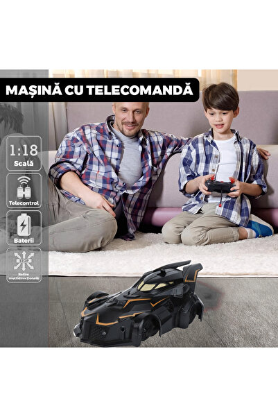 UNİBOX Children's Remote Control Car, Wall Climber, Anti-Gravity, Climbs Walls,