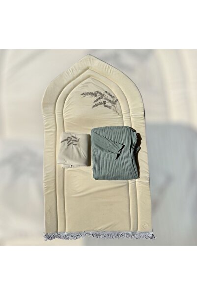 WAREEF FASHION Tulip Luxury Prayer Mat Set