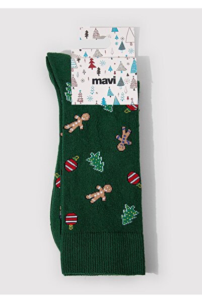 Mavi Socket sock dark green