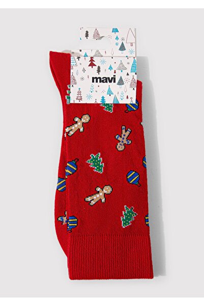 Mavi Soket Socks Red