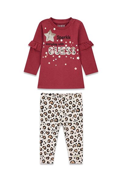 Guess Set Ls T-Shirt+Leggi