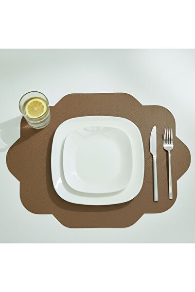 Grand Fine Art 2 Pieces Leather Rectangular American Service 33X44 cm Symmetrical Patterns Series 121